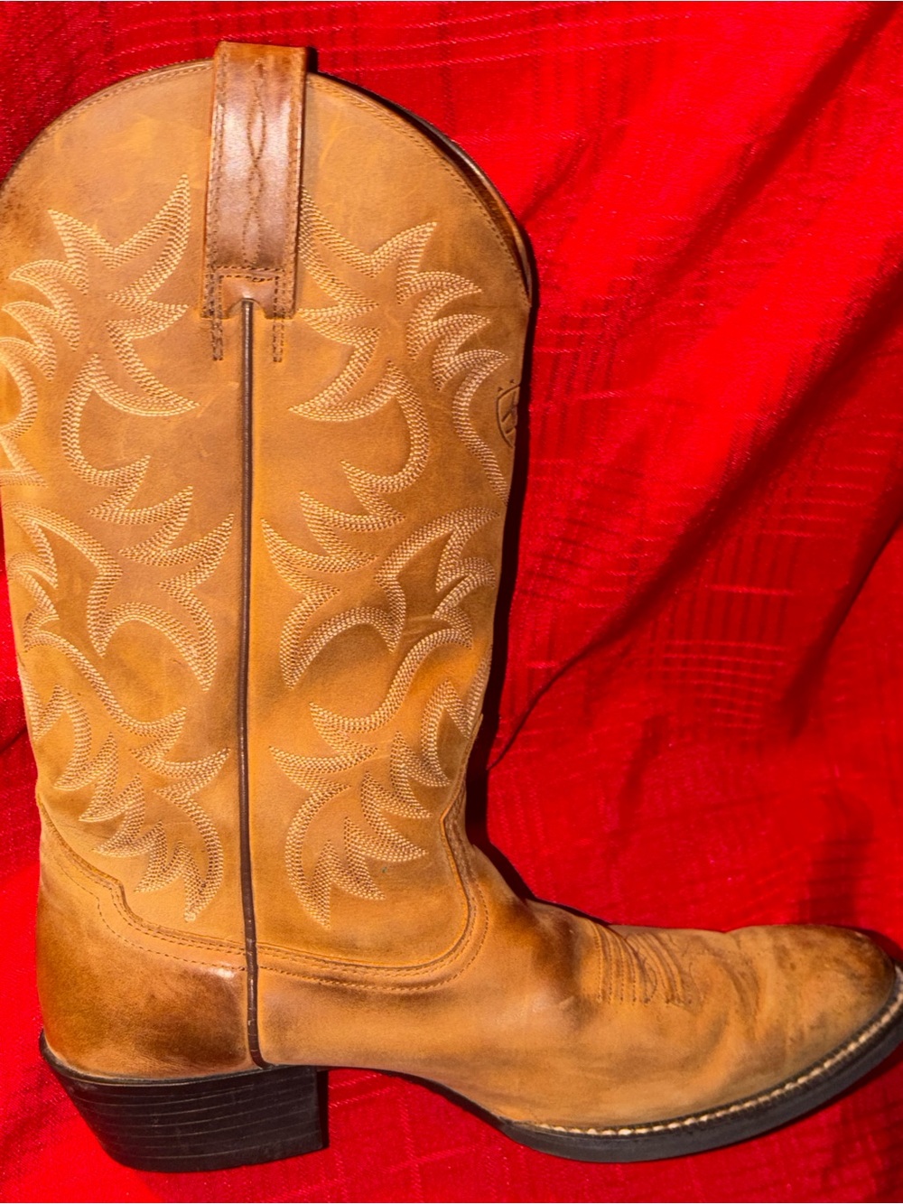 Men’s Size 9D ARIAT COWBOY BOOTS - Picture 7 of 10